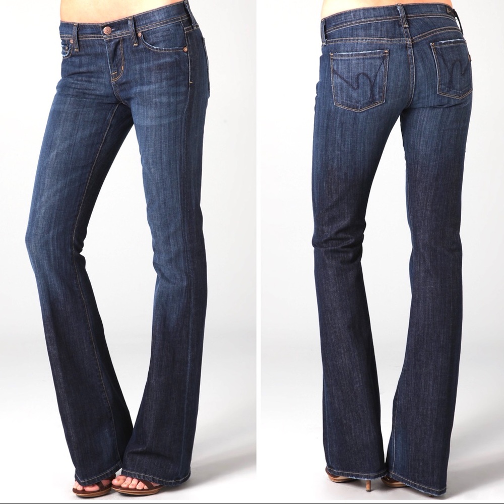 COH Ingrid 002 Flare Low Rise Jeans Womens 27x34